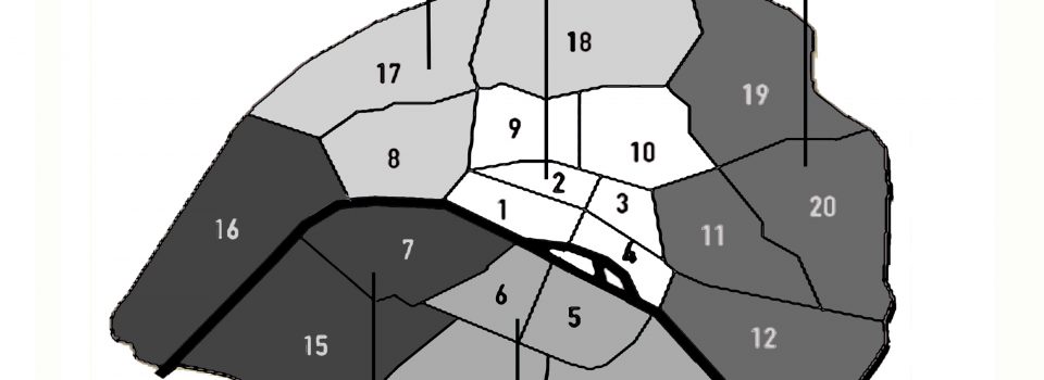Carte noir & Blanc des vacances de poste au 1/1/2013 - Cadre C - Filière Fiscale