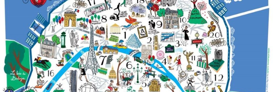 Carte Paris